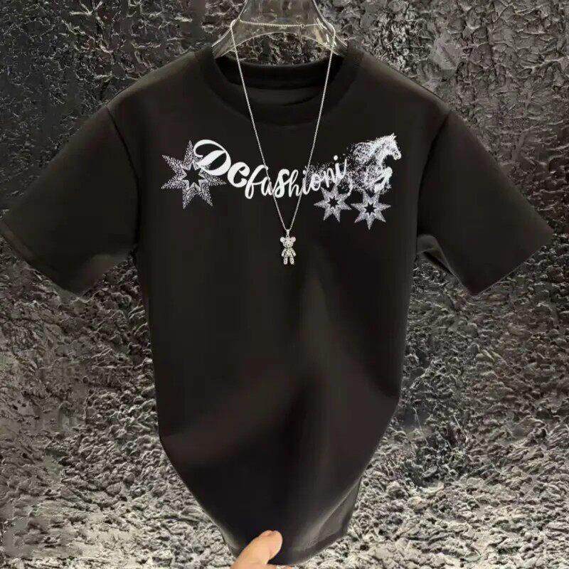 Scott服饰26春夏新款男士英文短袖T恤凉爽半袖潮流青年打底衫上衣