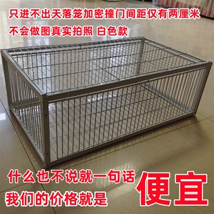 只进不出鸟笼全自动天落笼子撞门捕捉抓收鸽子神器捕笼器加密款