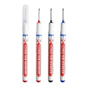 长头记号笔油性木工专用瓷砖特殊用途工地长嘴黑色深孔划线细加长