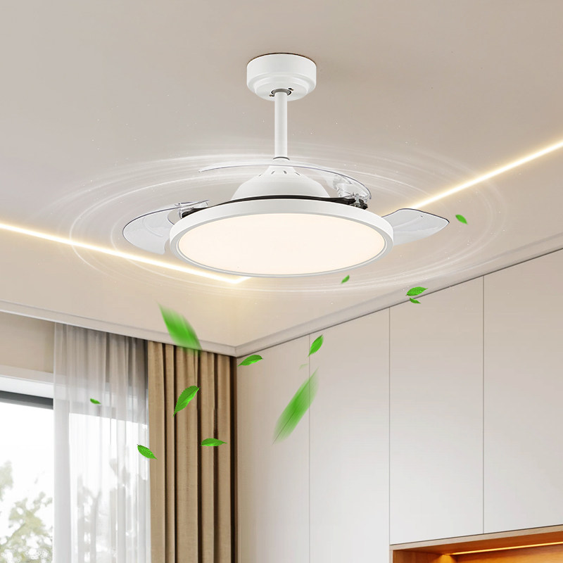 至御全光谱护眼吊扇灯隐形薄餐风扇灯客厅超厅卧室简约吸顶吊灯,家装灯饰光源,风扇灯,淘宝优惠券,粉丝福利购,淘宝优惠卷