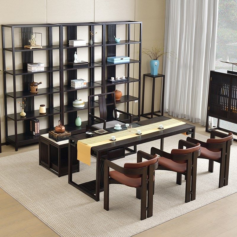 茶桌新中式禅意2023款办公室会客商用泡茶台白蜡木实木茶桌椅组合,住宅家具,其它桌类,淘宝优惠券,粉丝福利购,淘宝优惠卷