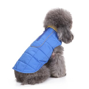宠物棉衣狗狗冬装泰迪博美比熊棉背心滑雪衫小型犬防水防风加厚