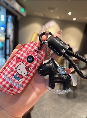 适用新款宝马X5钥匙套新5系530li/7系740壳X1X6X7包XM车525高档扣