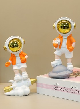 宇航员创意摆件太空人模型装饰品家居玄关客厅电视柜桌面摆设礼物