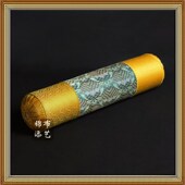 罗汉床用圆扶手枕长条圆滚枕创意爱真丝宫廷奢华糖果枕