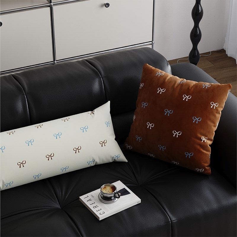 美拉德蝴蝶结少女心高级感午睡抱枕客厅沙发长条形靠枕床上睡觉,居家布艺,靠垫/抱枕,淘宝优惠券,粉丝福利购,淘宝优惠卷