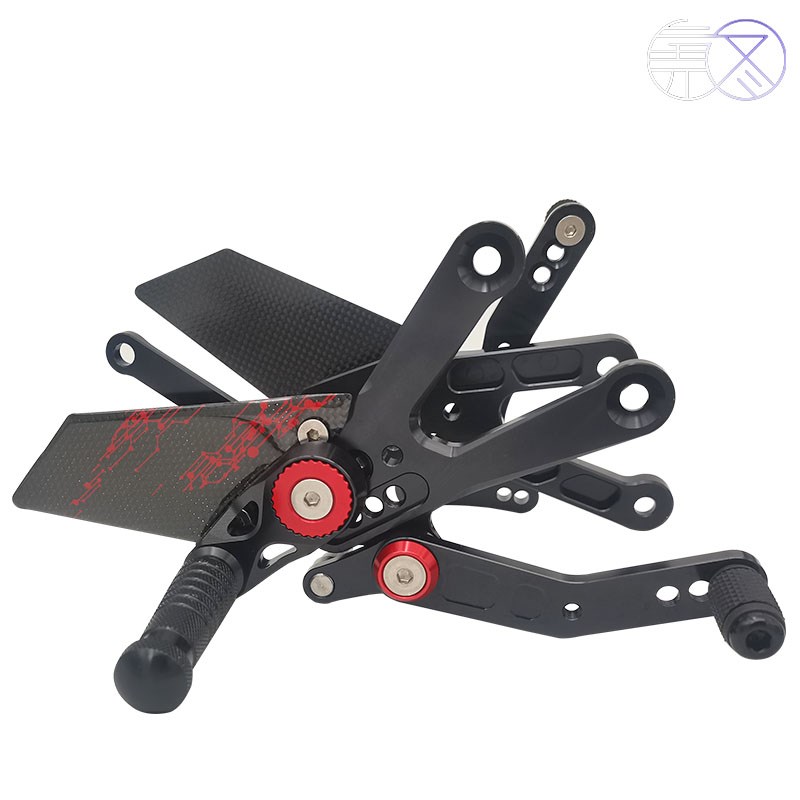 适用于元图GP0竞技升高脚踏总成脚踏GP后移增高支架改装