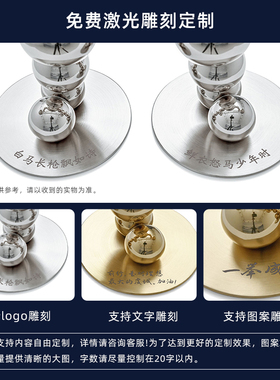 手握前程不锈钢定制励志摆件家居客厅电视柜办公桌创意乔迁装饰品