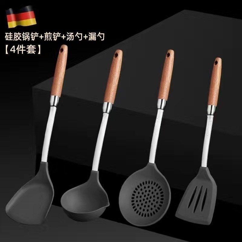 粘锅硅胶铲炒菜铲子耐温家用厨具护锅硅胶锅铲,厨房/烹饪用具,锅铲,淘宝优惠券,粉丝福利购,淘宝优惠卷