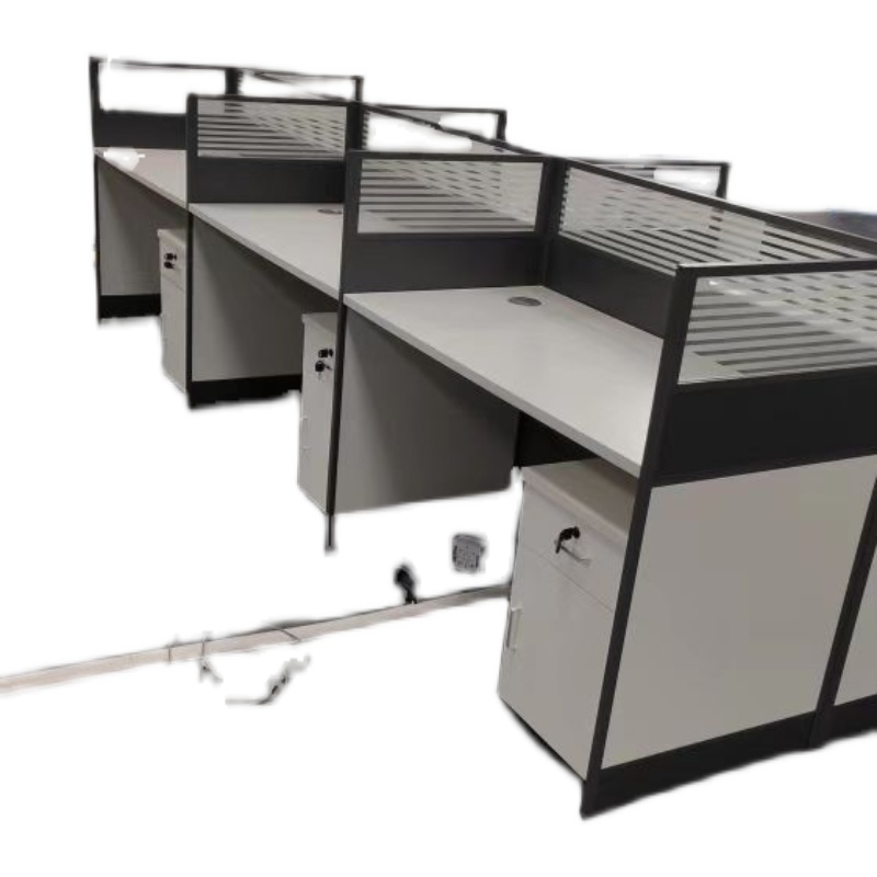 职员屏风办公桌电销话务员卡位办公室桌椅销售工位员工小卡座