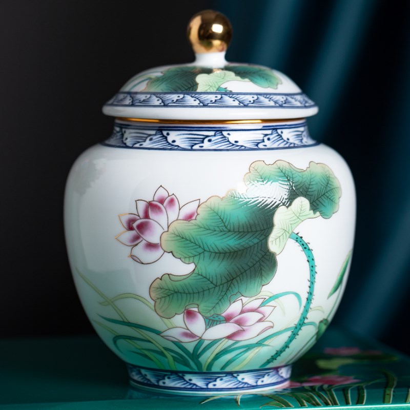 绿茶包装烤漆木盒青花瓷罐信阳毛尖恩施玉露茶叶礼品盒通用定制