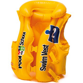 儿童浮力衣背心中小童宝宝充气马甲卡通游泳圈女童男宝男童