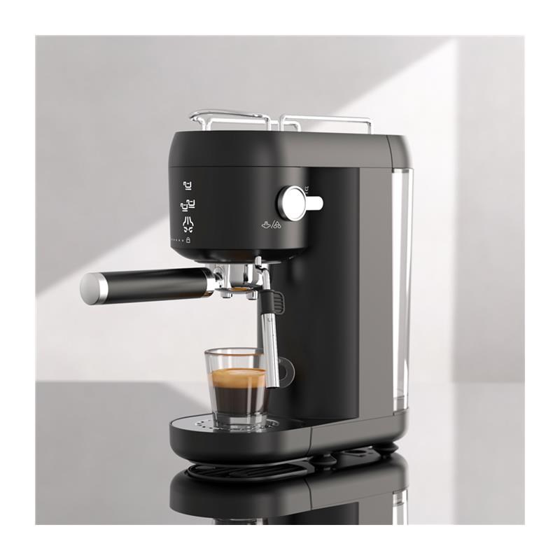 110V  意式咖啡机家用小型意式半自动咖啡机一人份浓缩全自新