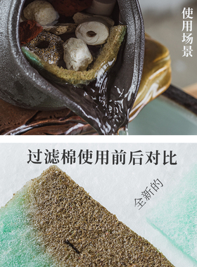 鱼缸陶瓷罐循环流水加氧中式复古阳台石槽造景装饰摆件