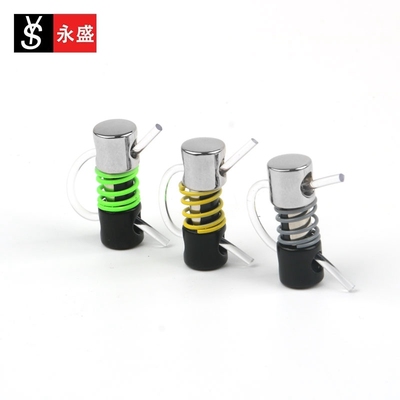 T556高档无卡点弹簧扣绳扣调节扣吊钟卡绳装饰扣服装辅料DIY配件