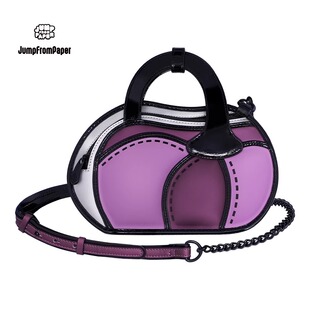 新年礼物 Paper 万圣节南瓜包单肩斜挎女包手提包JFP From Jump