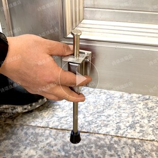 随意停玻璃门定位神器玻璃门固定器门扇固定商场门限位器防风弹簧