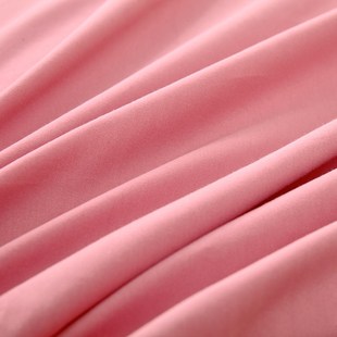 2024新款A类全棉加厚磨毛素色床单纯棉蔷薇粉色纯色厚实被单