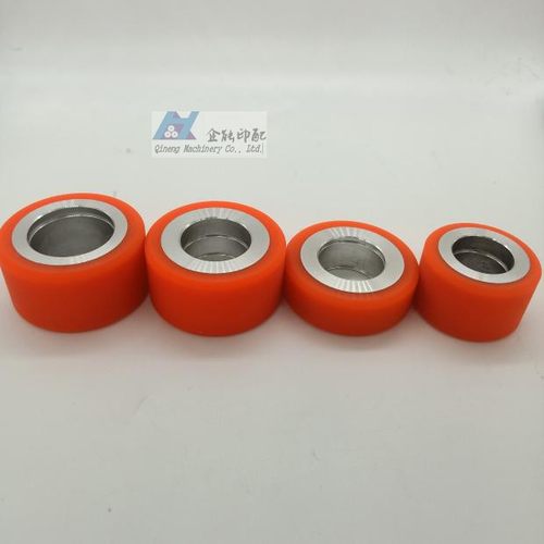 华威腹膜机走纸轮胶轮导向轮拉断轮宽优质耐磨材料胶优质