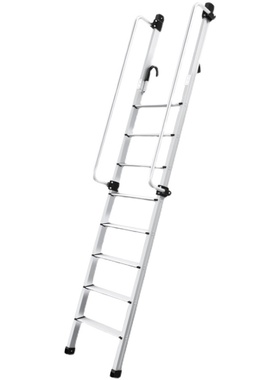 百佳宜扶手阁楼梯不锈钢螺丝平台梯子室内外楼梯加厚铝合金梯屋顶