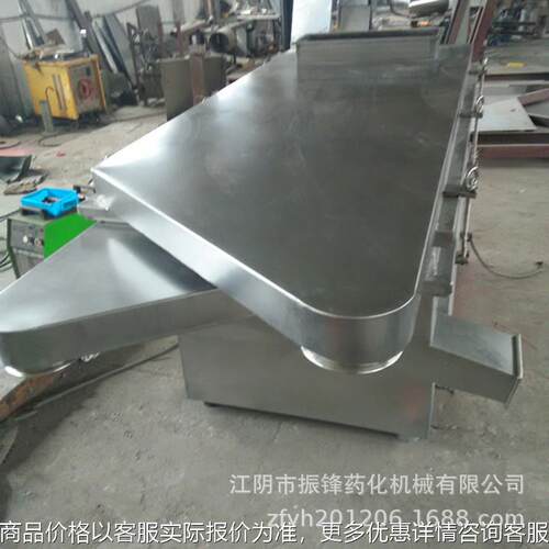 ZS系列方形振动筛 长方形结构筛分行程大 直线筛机直排物料效率高