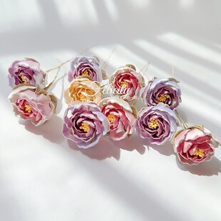 非遗缠花手捧花材料包新娘手捧玫瑰花束新婚礼婚庆diy手工礼物