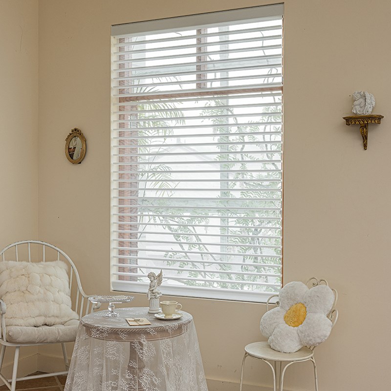 香格里拉窗帘卷帘遮光荷叶式防水厨房卫生间客厅书房升降式窗帘