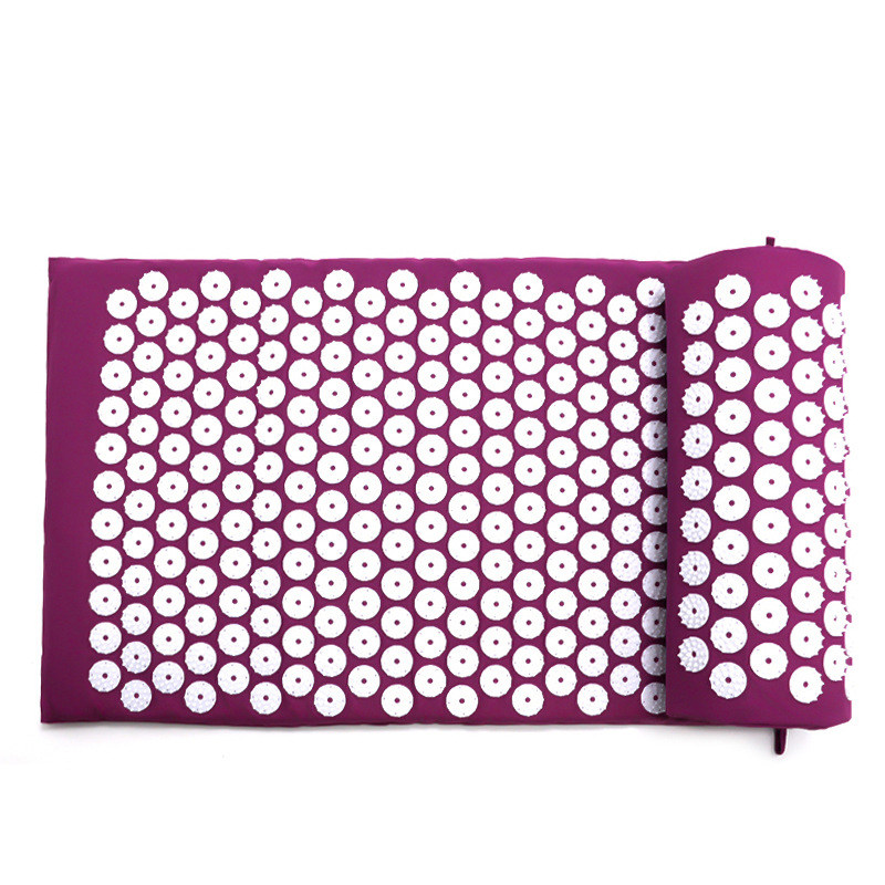 尖针刺按摩垫瑜伽垫穴位针灸垫子肌肉枕头套装身体放松缓解颈部腰