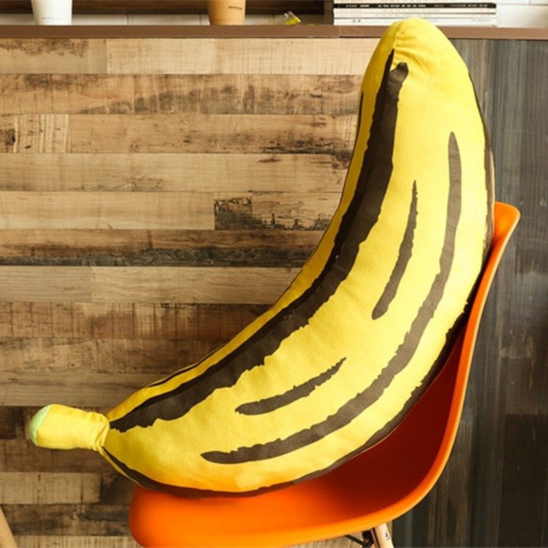 卡通大香蕉抱枕床上靠垫办公室床头靠枕背垫沙发抱枕软包个性创意