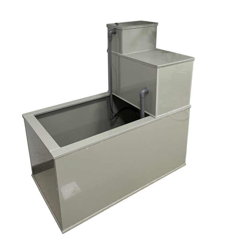 大型观赏鱼缸干湿分离过静音滤盒锦鲤鱼池水箱海鲜池乌龟池PP塑料