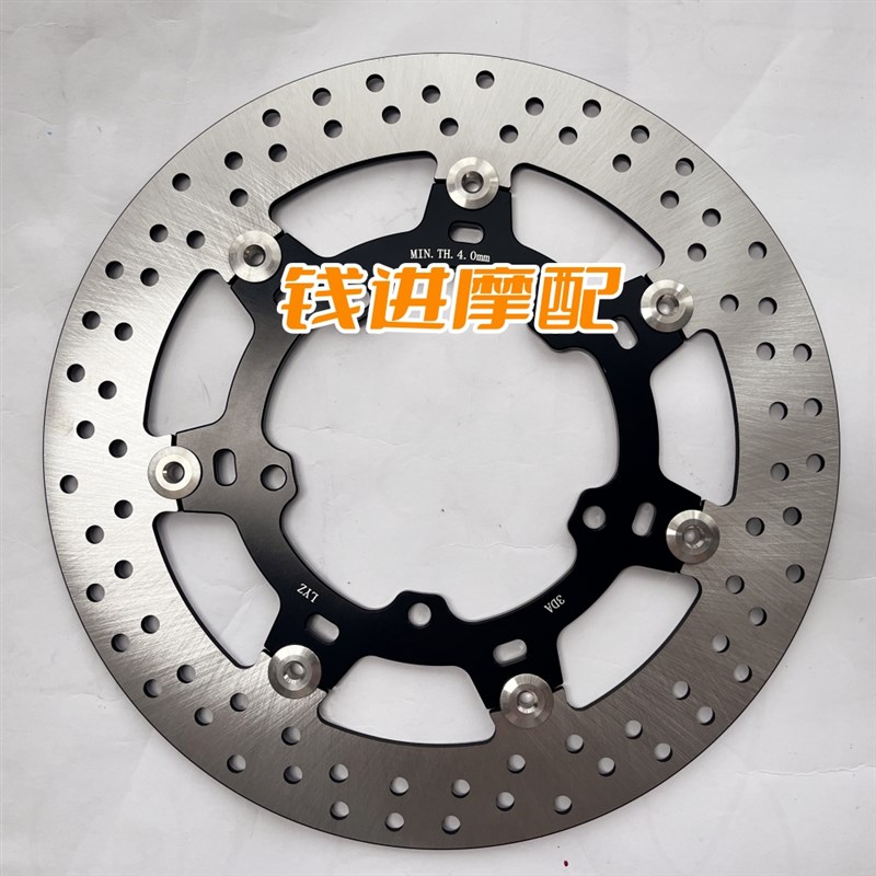 赛前后刹车盘QJ0GS-1D钱江前碟刹盘后液刹制动盘BS齿轮圈