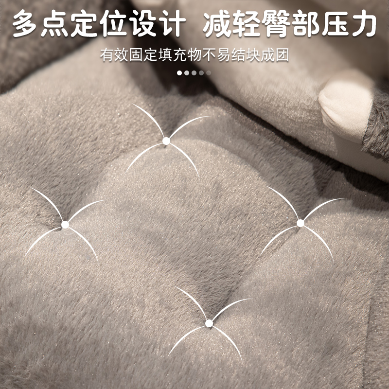 靠垫办公室护腰座椅靠背垫汽车靠枕椅子腰枕久坐孕妇沙发抱枕车用