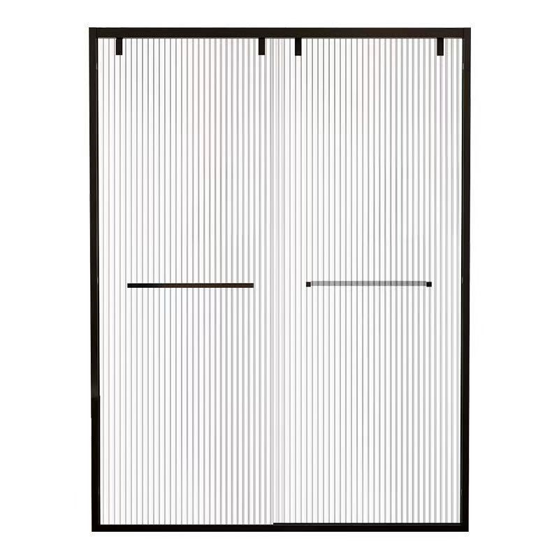 定制0不锈钢直型淋浴房极窄卫生间推拉移门浴室玻璃隔断推拉门