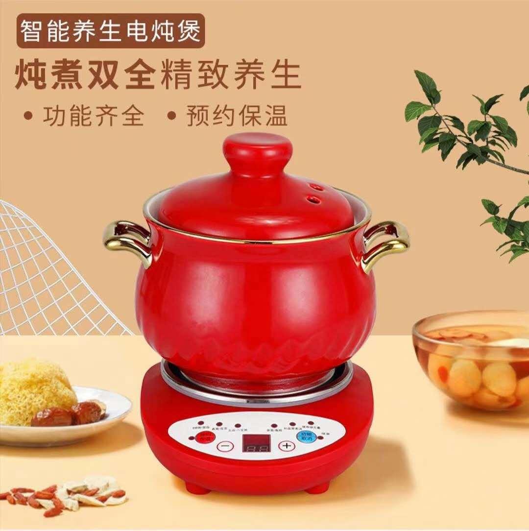 电煮养生陶瓷炖粥多功能全自动炖锅家用杯办公室迷你小型煲汤小1