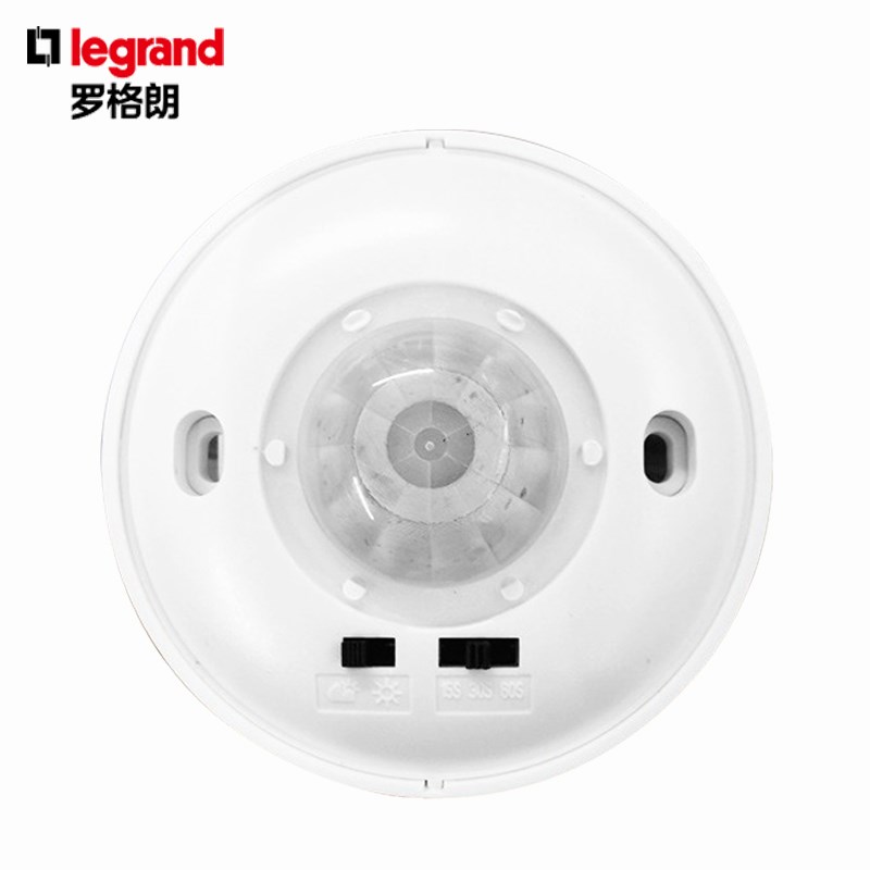 罗格朗吸顶式红外线人体感应智能220V接近延时开关家用dg03顶装