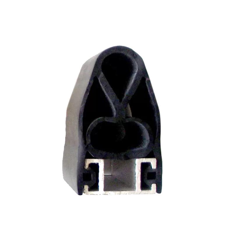 自动旋转门防夹胶条密封胶条 立柱胶条立柱防撞胶条底座 维修配件