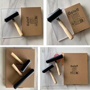 Gelelf明胶版画套装超软明胶板凝胶板迷你套装A5套装A4套装大A4套