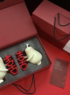 结婚礼物送新人闺蜜生日新婚订婚礼品摆件新娘姐妹伴手礼盒高级感