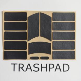 Trashpad045鼠标键盘自定义防滑贴 聚氨酯 吸汗超薄