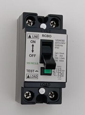 出口小型漏电断路器NT50L保护器家用2P30A20A15A微型电源开关220V