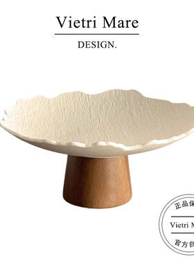 Vietri Mare果盘陶瓷客厅高脚干果盘蛋糕点心盘高颜值托盘丨莱夫