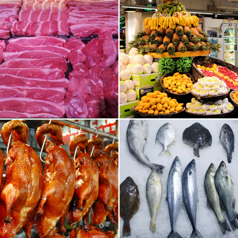 12V24V电动三轮车低压生鲜灯夜市摆地摊水果灯小吃熟食灯