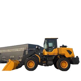 出口塞尔维亚轮式装载机小型土方工程铲车推土车迷你装载机