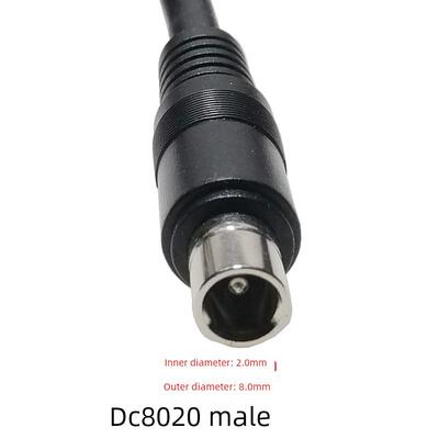 1.31平方大功率航模XT60母转DC8020公头电小二B6充电器延长线1.5m