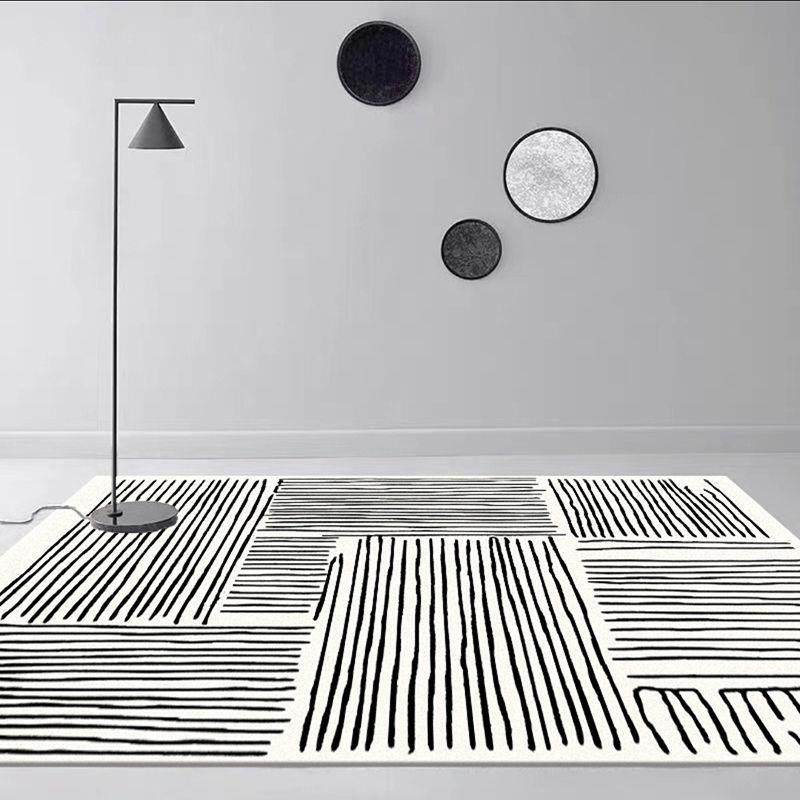 ins风线艺术地毯客厅休闲纯色加厚短毛卧室床边猫感觉毯子地板垫,居家布艺,地毯,淘宝优惠券,粉丝福利购,淘宝优惠卷