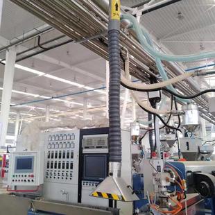 万向定位竹节管不锈钢吸风罩排烟管工业除尘万向吸气臂排废气管道