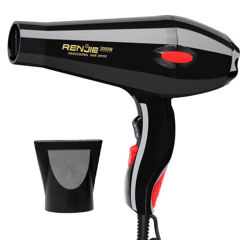 大风力RCY-2000电吹风 大率交冷暖风 200W0流电机 发廊美发店功家
