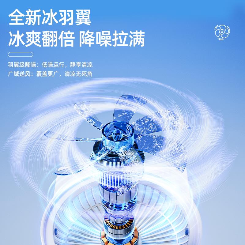 桌面小风扇宿充电长办续航便携式学生舍公室桌卡片风扇面上静音大