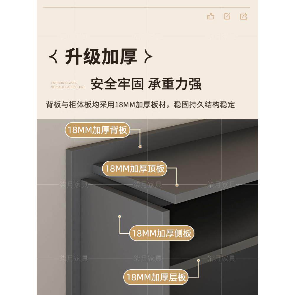 电集视柜背景墙简柜约现代客厅家居合酒QYDZ-D02柜储物柜成定制组