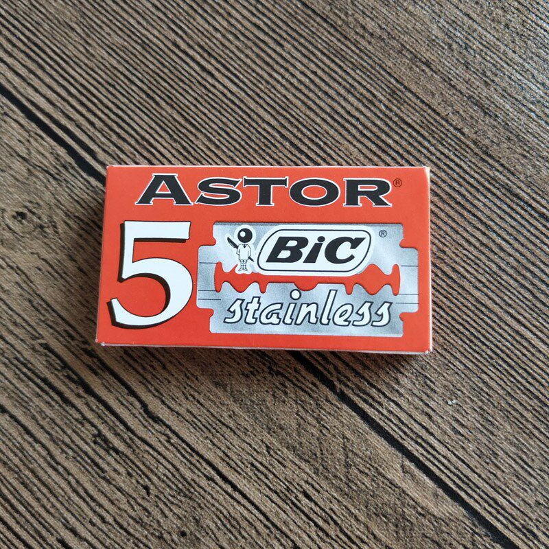 帝诗男士双刃安全剃须刀刀片红BIC红比克刮胡刀片整包100片